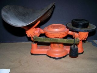 Antique Vintage Cast Iron Balance Scale Howe Scale Co Vermont 1867 Pat Date