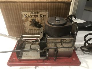 Vintage 1935 Gilbert Kaster Kit 5 W Add Ons