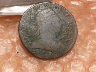 1775 Revolutionary War Era George Iii Colonial Halfpenny 1a