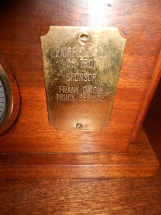 1948 Sessions Electric Clock - Award - Harness Race - - Fairfield,  IL 5