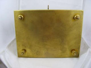 Antique French Gilt Bronze & Enameled Jewel Box/Casket 6.  5 