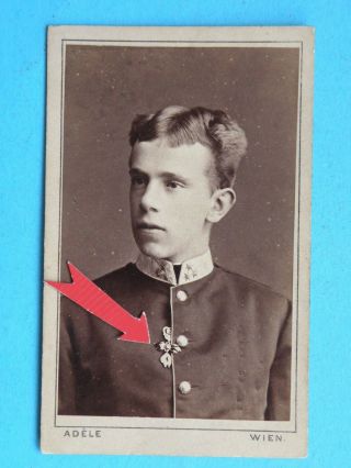 Austria,  Photo Photo Cabinet,  Rudolf,  Crown Prince of Austria (1858 - 1889) KuK 3