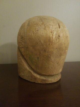 Vintage Milliners Hat Block,  Hat Form