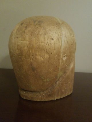Vintage Milliners Hat Block,  Hat Form 2