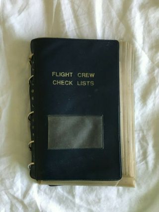 Us Air Force Flight Crew Checklist Book Water Resistant Infantry Checklis 5 Ring