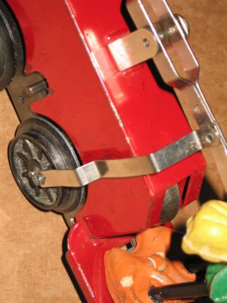 Lionel Mickey Mouse hand car,  prewar Walt Disney old toy windup, 10