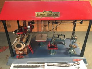 Metal Fabrication Shop Stationary Steam Engine By Wilesco