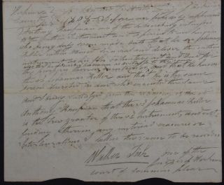 1803 Herkimer York Document Land Deed Rev War Vets Kaufman Kelller Van Slyck 5