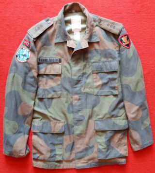 Norway Norwegian Army M98 Camouflage Camo Field Uniform Jacket Shirt