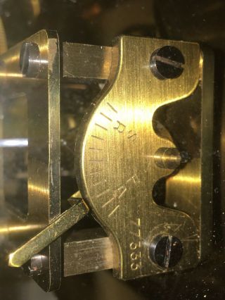 Jaeger LeCoultre Atmos Mantle Clock Ser.  77333 Switzerland Estate Find 11