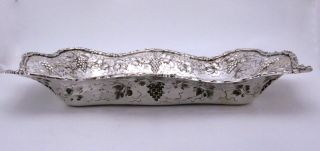 Baltimore Repousse Sterling Silver Large Oblong Tray by A.  G.  Schultz & Co.  C1900 5
