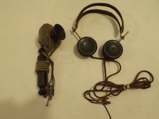 Nathaniel Baldwin Type C Wwi Headphones 1910 - 1915
