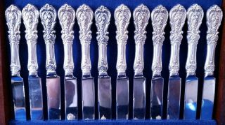 Francis I Reed,  Barton Service for 12 Sterling Silver 85 piece 2