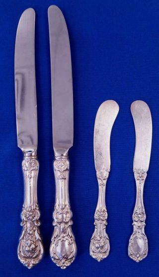 Francis I Reed,  Barton Service for 12 Sterling Silver 85 piece 5