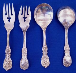 Francis I Reed,  Barton Service for 12 Sterling Silver 85 piece 8