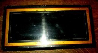 OLD CASH Box - METAL DEED SAFE Antique DOCUMENT BOX 5