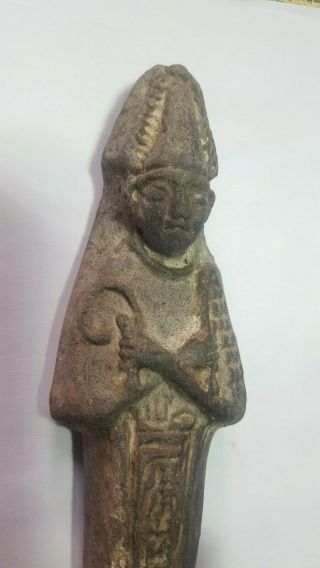 Rare Egyptian Terracotta Osiris Ushabti 2