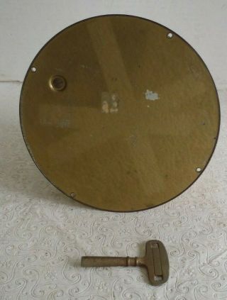 Vintage Brass case Schatz Wall Clock made in Germany 4