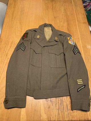 4th Cavalry Group 1st Infantry Division Ike Jacket
