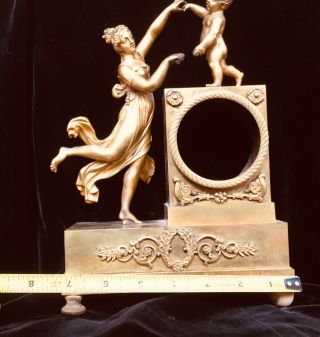 French Gilt Bronze Clock Casement 10
