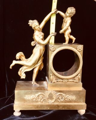French Gilt Bronze Clock Casement 9