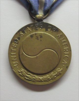 1961 U.  S.  Korean Service Medal Set 5