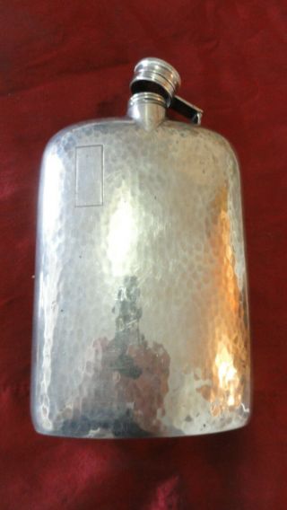 Vintage Sterling English Flask 500 Ml Capacity