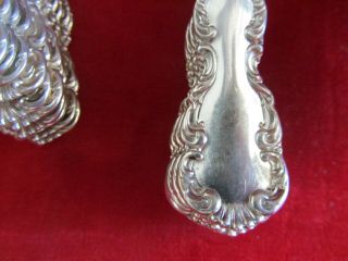 Service 12 Sterling Silver Louis XV Whiting Flatware NR 7