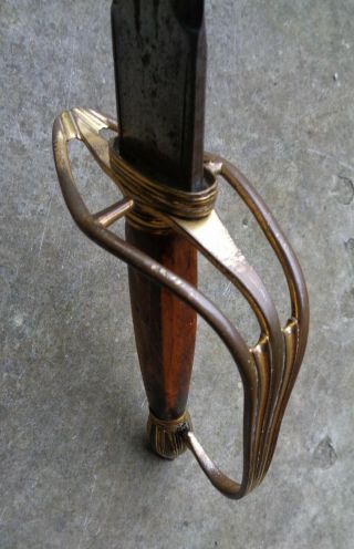 C 1775 BRITISH BRITISH HIGHLAND OFFICER ' S SWORD SCOTTISH BROADSWORD BLADE SABRE 4