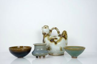A Group Of Four Chinese Ceramics