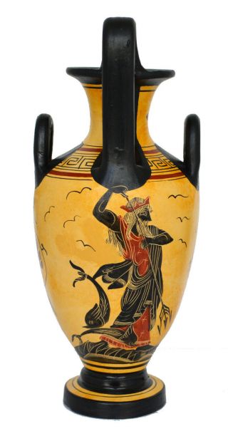 Goddess Aphrodite - Apollo - Poseidon Oinochoe Amphora Vase pottery Mythology 2