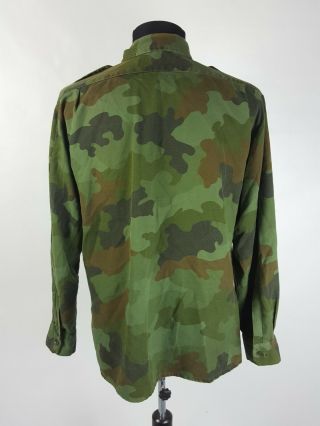 Yugoslav Army War in Kosovo M93 Camouflage Shirt with Patch No.  2 3