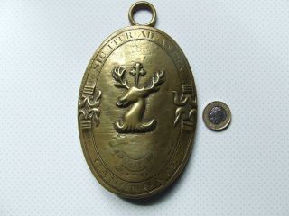Important Offering,  Large Rare Livery Badge Dated 1774.