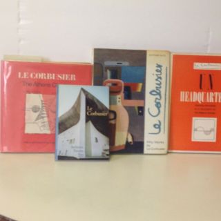 Rare Le Corbusier Books - 1 Soft Cover - 3 Hard Cover W/dust Jackets - Mid - Centu