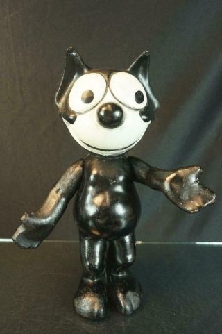 1924 13 " Felix The Cat Composition Character Doll Figure Ideal Large Wood Toy