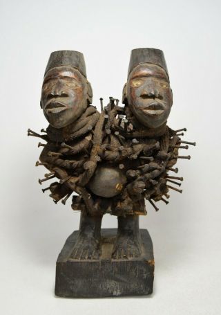 A Janus Form N ' konde N ' kisi Nail Fetish,  Magic Sculpture,  African Art 3