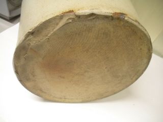 Antique Glazed Saltware Stoneware 4 Gallon Crock Churn John Burger Rochester NY 8