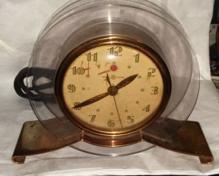 Vintage General Electric Ge Clock Pink Rapture 3h160