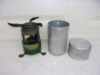 Us Gi M1950 Single Burner Stove With Case - - 1951 Date - - Great