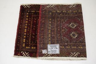 Small Handmade Vintage Turkoman 2X4 Persian Area Rug Oriental Home Décor Carpet 11