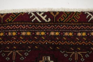 Small Handmade Vintage Turkoman 2X4 Persian Area Rug Oriental Home Décor Carpet 7