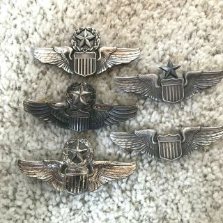 Wings,  Group Of Five (5),  Three (3) Inch,