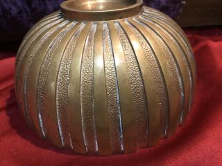 1940s TINOS Bronce Bronze Bowl Made in Denmark Art Deco Modern 5