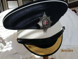 Coldstream Guards Warrant Officer Visor Cap/hat