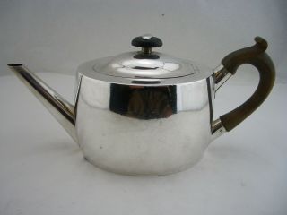 George Ii Silver Bachelors Teapot - London 1744 - Samuel Merition I