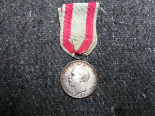 Wwi Imperial German - State Of Hesse - General Honor Decoation Bravery Medal - Silver