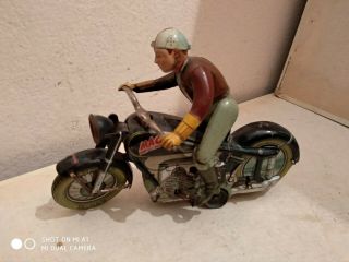 Arnold Mac 700 Motorcycle German Tin Motorcycle Ultra Rare