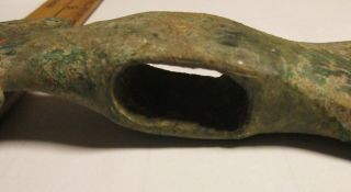 CENTRAL ASIAN AXE wide blade c.  1000,  BC 6 1/4 