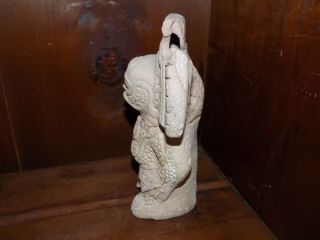 Pre - Colombian Hand - Sculpted Terracotta Priest (700 B.  C - 1200 A.  D) 3