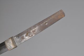 19th C Signed Japanese Wakizashi Sword 3